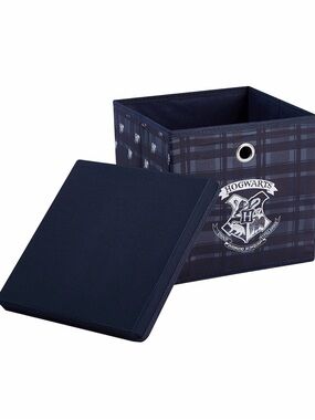 Hogwarts Wizarding World Harry Potter 10” Collapsible Storage Cube w/lid